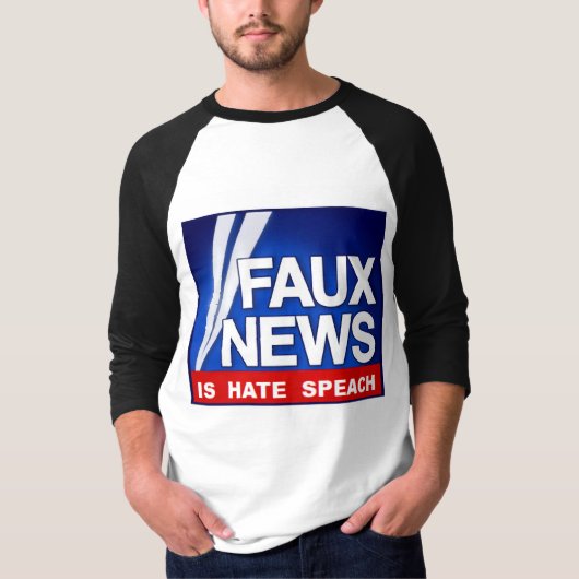 FauxNews T-shirt (Voorkant)