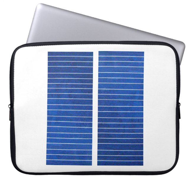FauxSolar Cell Charging Panels Laptophoes Laptop Sleeve (Voorkant)