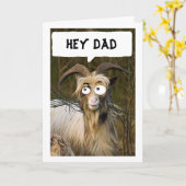 FAV CHILD STUURT JE GOOFY GOAT VADERDAG KAART (Gele Bloem)