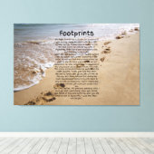 Favafdrukbare Prayer Biblical Sand Canvas Wall Art Afdruk (Insitu (Houten vloer))