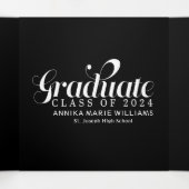 Fave Afstuderen Multi Foto Tri-Fold Aankondiging (Binnenkant midden)