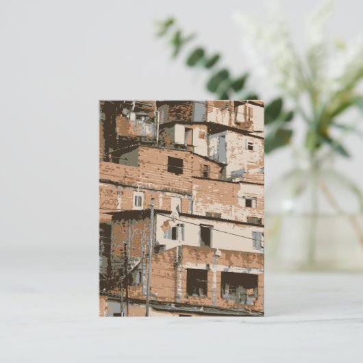 Favela Briefkaart (Staand voorkant)
