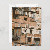 Favela Briefkaart (Voorkant / Achterkant)