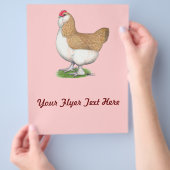 Faverolle-hen Flyer (Hand)