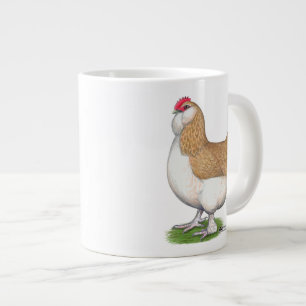 Faverolle Hen Grote Koffiekop