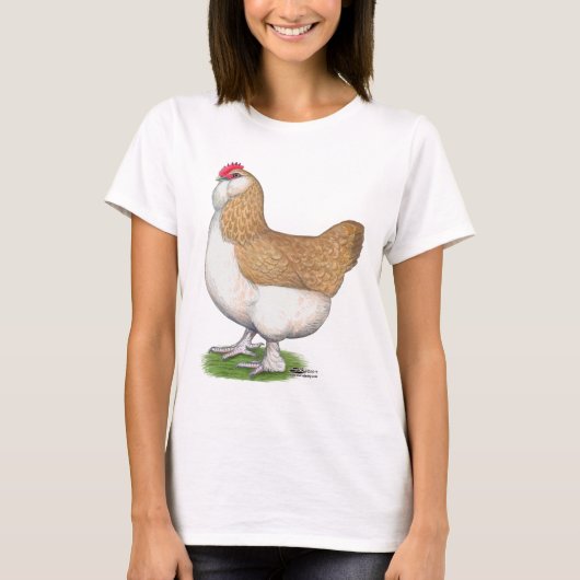 Faverolle Hen T-shirt (Voorkant)