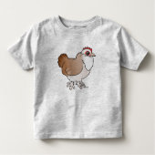 Faverolles Hen Kinder Shirts (Voorkant)