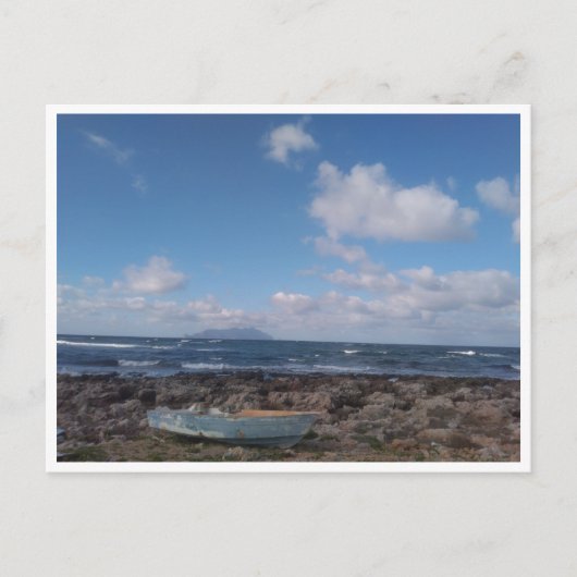 Favignana (Italië) Briefkaart (Voorkant)