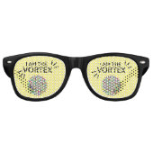 Favondliften met vortex retro zonnebril (Voorkant)