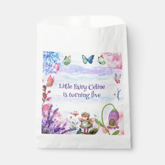 Favor Bag Bedankzakje (Voorkant)