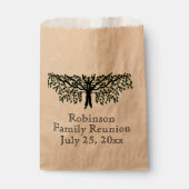 Favor Bag - Familie Reünie Boom en Tekst Bedankzakje (Voorkant)