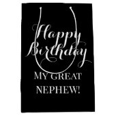 Favor Bag, leuk Nephew Medium Cadeauzakje (Voorkant)