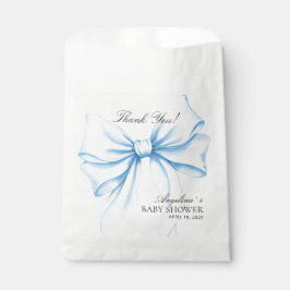 Favor Bag thank you Baby Shower. Bedankzakje
