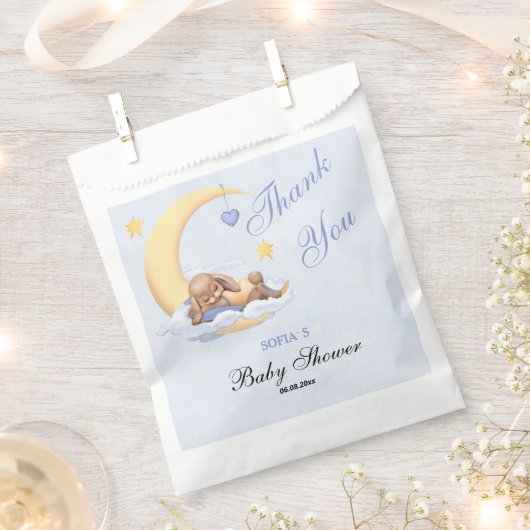 Favor Bags baby shower Bedankzakje (Geknipt)