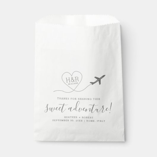 Favor Bags Bedankzakje (Voorkant)