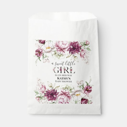 Favor Bags Bedankzakje (Voorkant)