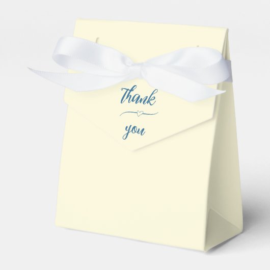 Favor Box Bedankdoosjes (Voorkant Zijde)