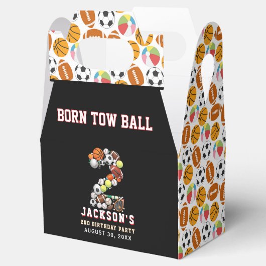 Favor Box Bedankdoosjes (Geopend)