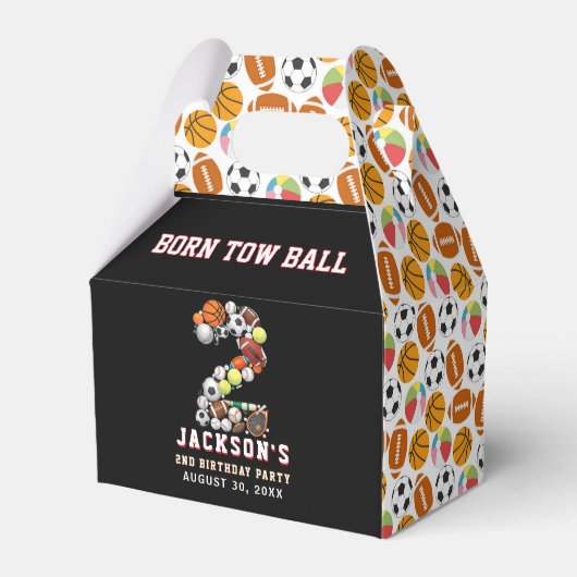 Favor Box Bedankdoosjes (Voorkant Zijde)