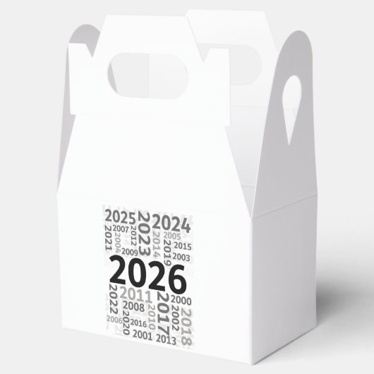 Favor Box Bedankdoosjes (Geopend)