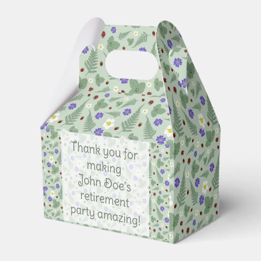 Favor Box Bedankdoosjes (Voorkant Zijde)