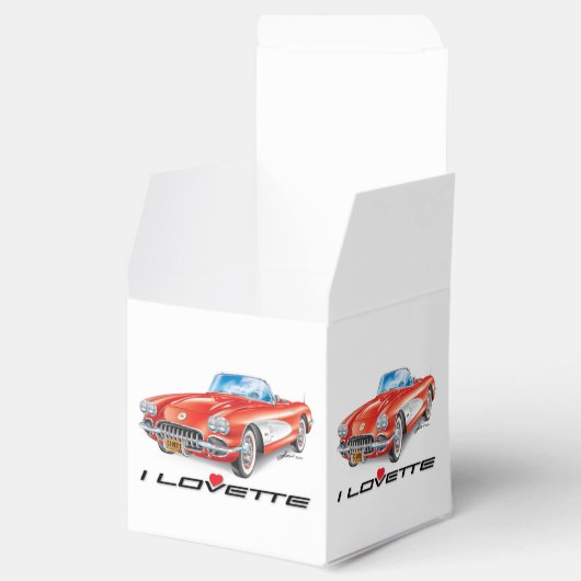 Favor Box Bedankdoosjes (Geopend)