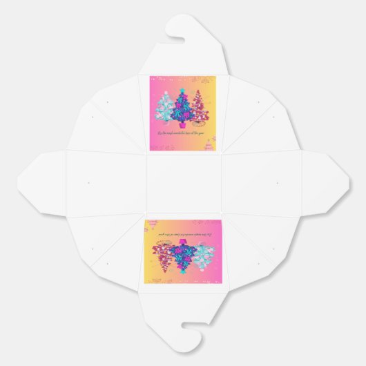 Favor Box Bedankdoosjes (Ongevouwen)