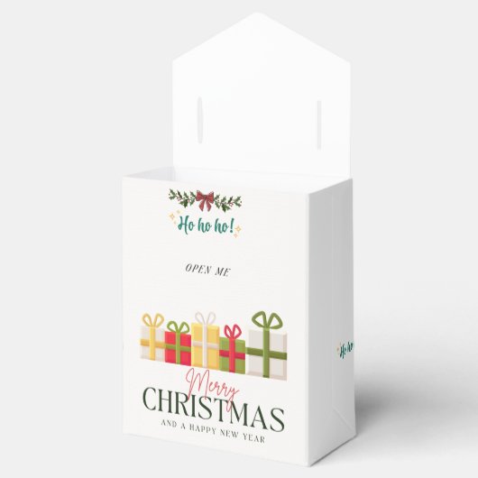 Favor Box Bedankdoosjes (Geopend)