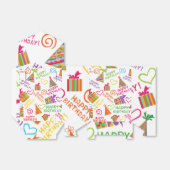 Favor Box Bedankdoosjes (Uitgevouwen)