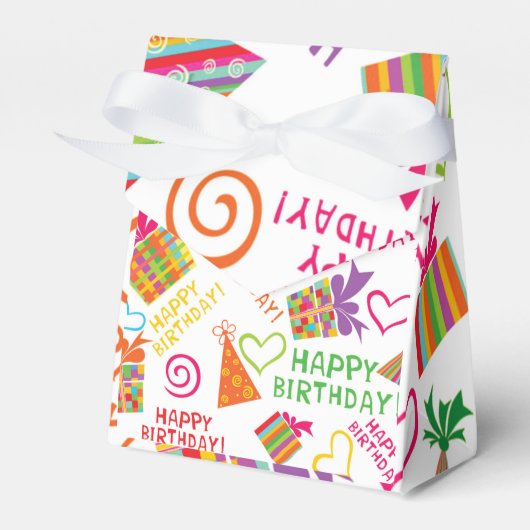 Favor Box Bedankdoosjes (Voorkant Zijde)