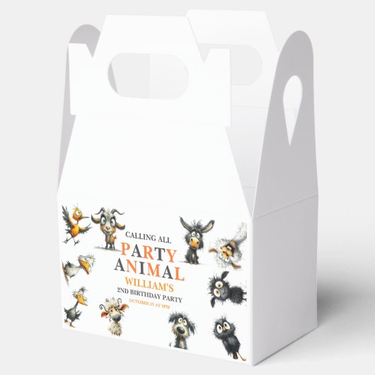 Favor Box Bedankdoosjes (Geopend)