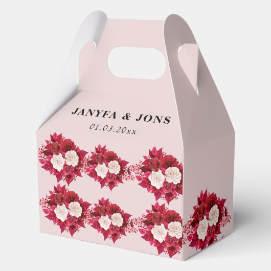 Favor Box Bedankdoosjes (Voorkant)