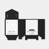 Favor Box - Bruid, Groomman Bedankdoosjes (Uitgevouwen)