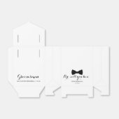 Favor Box - Bruid, Groomman|Beste Man Bedankdoosjes (Uitgevouwen)