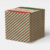 Favor Box "CHRISTMAS KNIT" Gift Box Bedankdoosjes (Voorkant Zijde)