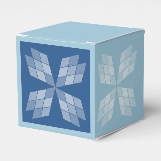 Favor Box - Diamond Petals Bedankdoosjes (Voorkant Zijde)