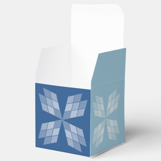 Favor Box - Diamond Petals Bedankdoosjes (Geopend)