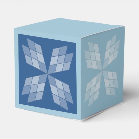 Favor Box - Diamond Petals Bedankdoosjes (Achterkant)