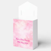 Favor Box-Editable Pink Chinoiserie Favor Box Bedankdoosjes (Geopend)