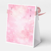 Favor Box-Editable Pink Chinoiserie Favor Box Bedankdoosjes (Achterkant)