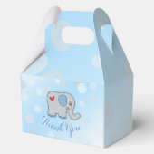 Favor Box - Elefante Bebé Bedankdoosjes (Voorkant)
