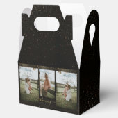 Favor Box Elegant Persoonlijke foto en tekst Bedankdoosjes (Geopend)