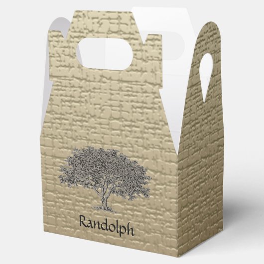 Favor Box - Familie bijeenkomst Bedankdoosjes (Geopend)