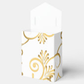 Favor Box-Fancy gouden hart Bedankdoosjes (Geopend)