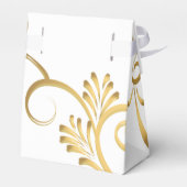 Favor Box-Fancy gouden hart Bedankdoosjes (Achterkant)