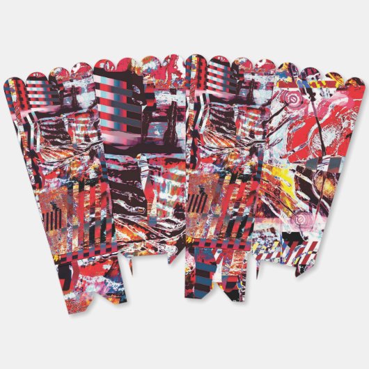 Favor Box – Fragmented Pulse Bedankdoosjes (Ongevouwen)