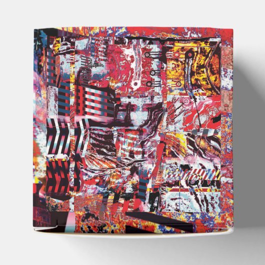 Favor Box – Fragmented Pulse Bedankdoosjes (Bovenkant)