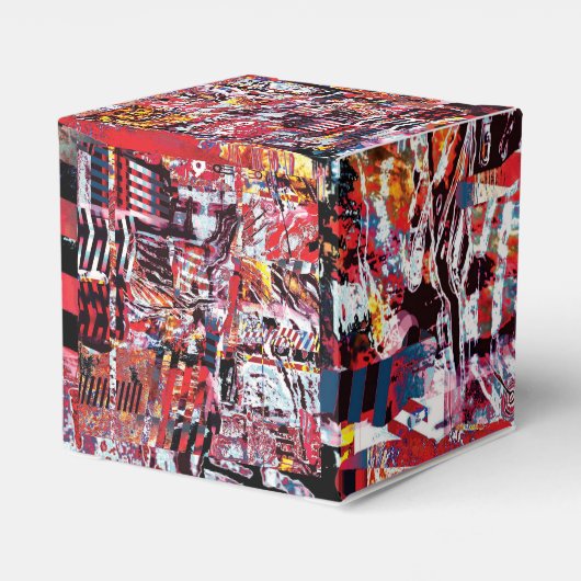 Favor Box – Fragmented Pulse Bedankdoosjes (Achterkant)