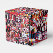 Favor Box – Gefragmenteerde Puls Bedankdoosjes (Achterkant)