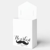 Favor Box - Hij vroeg, zei ze Bedankdoosjes (Geopend)